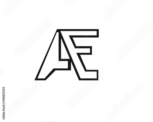 a and e creative logo designs and logo letters and initials 