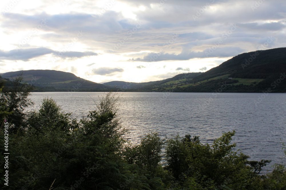 A view of Loch Ness in Scotland