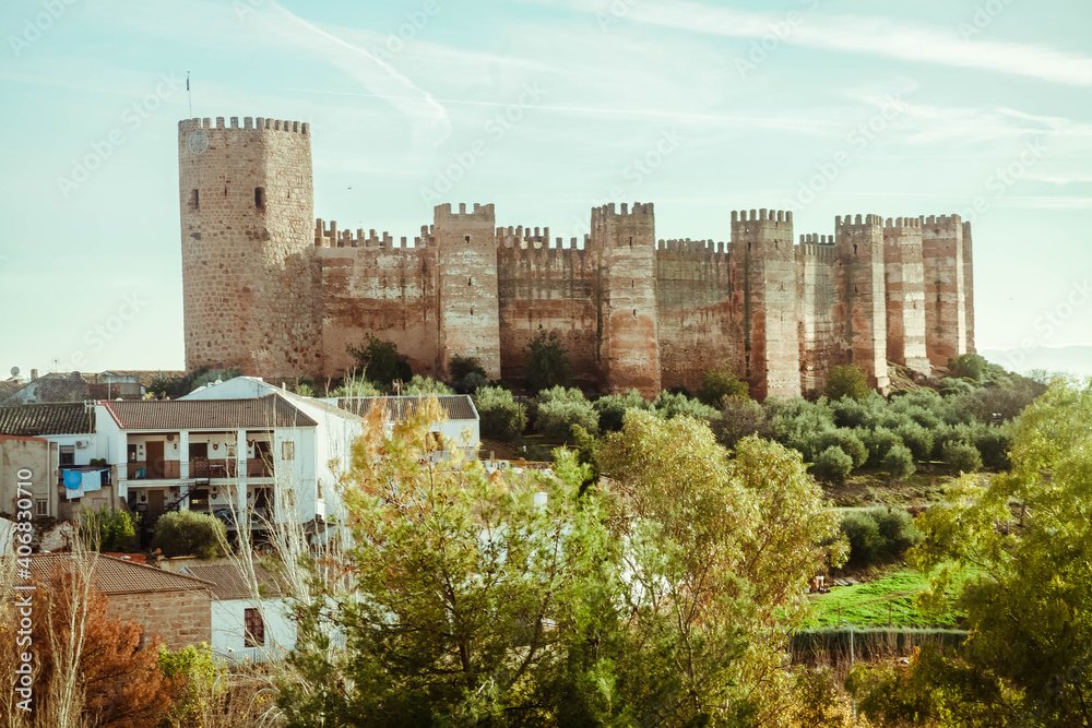 Fototapeta premium Castillo de baños de la encina , Jaén