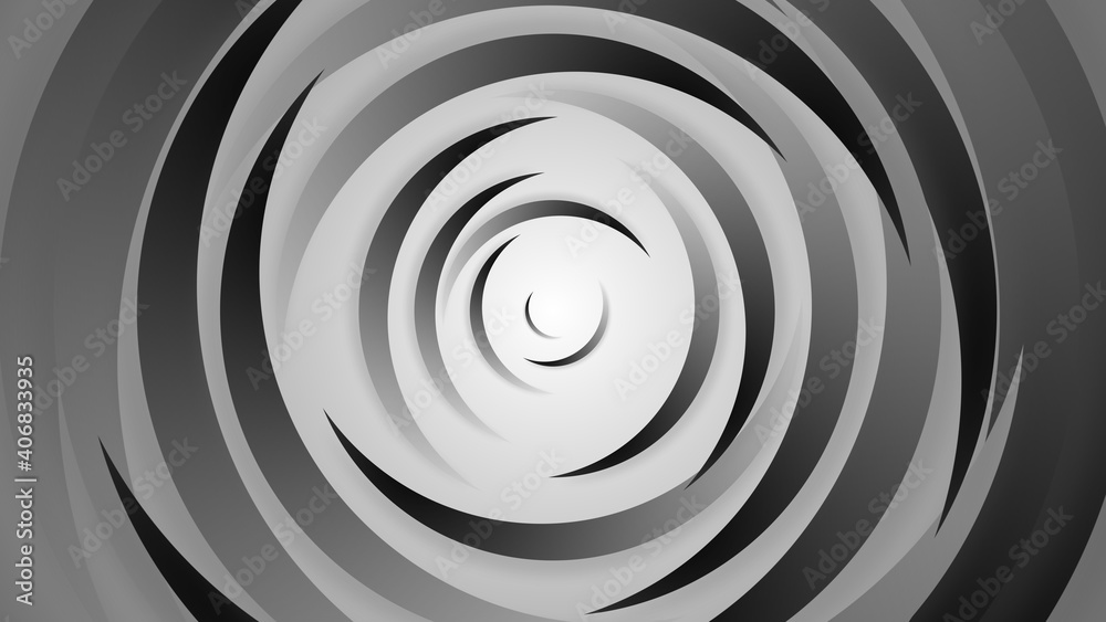 Gray black circles abstract background.3D illustration with paper cut style. Gray black circles abstract background.3D illustration with paper cut style.