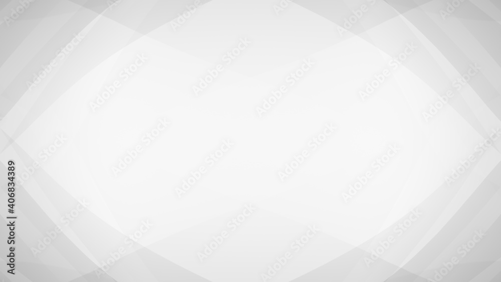 Fototapeta premium Abstract geometric white and gray curve line gradient Background. with space for concept design Technology and business.
