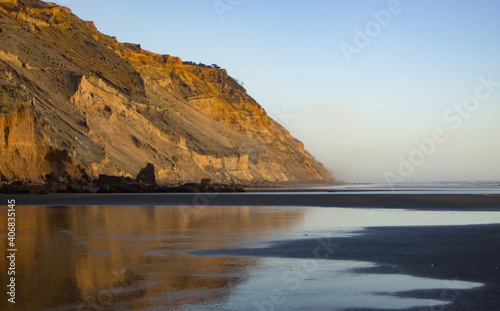 Fototapeta Naklejka Na Ścianę i Meble -  Sand dunes of Hamilton Gap, Awhitu Peninsula, New Zealand
