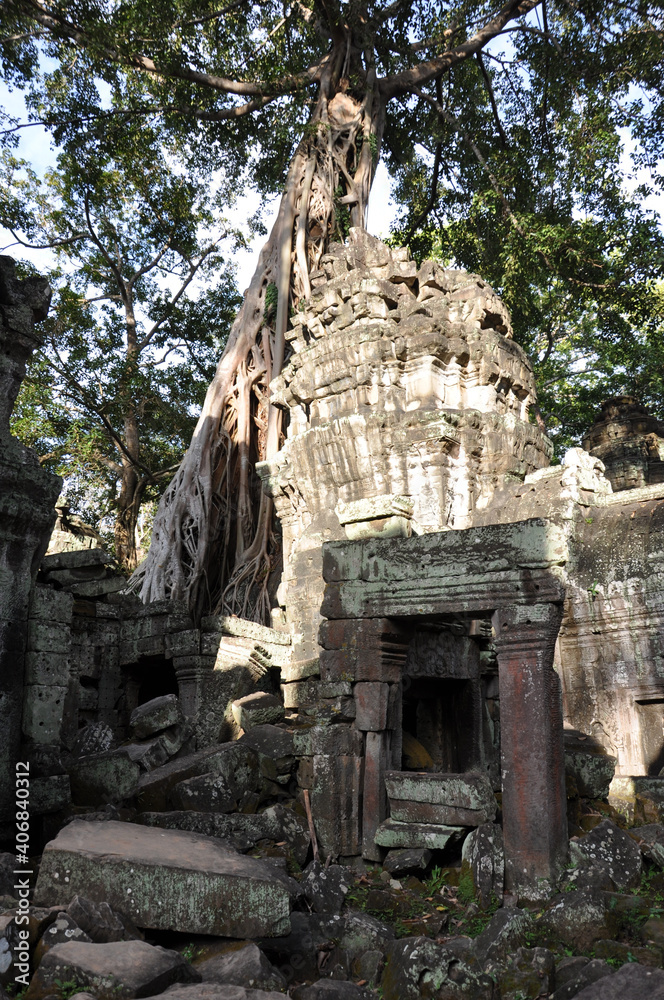 The temples, structures and ruins of Angkor Wat The temples, structures and ruins of Angkor Wat