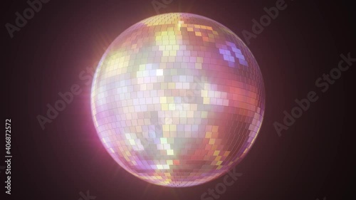 ミラーボール カラー (アルファチャンネル付き) / mirror ball color (With alpha channel)