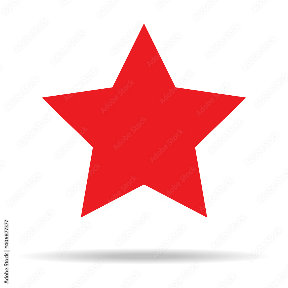 Star icon vector isolated on white background. Trendy star icon in flat style. Modern star template for app, ui, logo and web site. Star icon vector illustration Star icon vector isolated on white background. Trendy star icon in flat style. Modern star template for app, ui, logo and web site. Star icon vector illustration