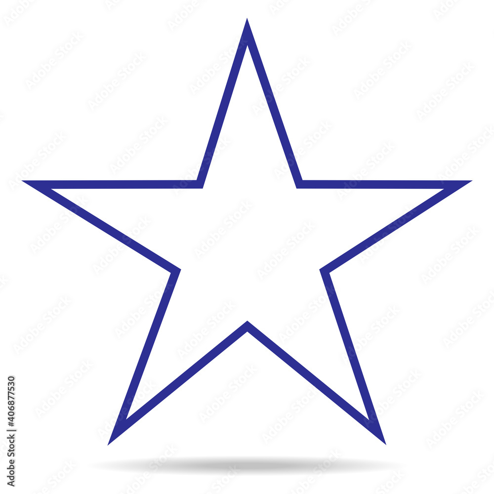 Star icon vector isolated on white background. Trendy star icon in flat style. Modern star template for app, ui, logo and web site. Star icon vector illustration Star icon vector isolated on white background. Trendy star icon in flat style. Modern star template for app, ui, logo and web site. Star icon vector illustration