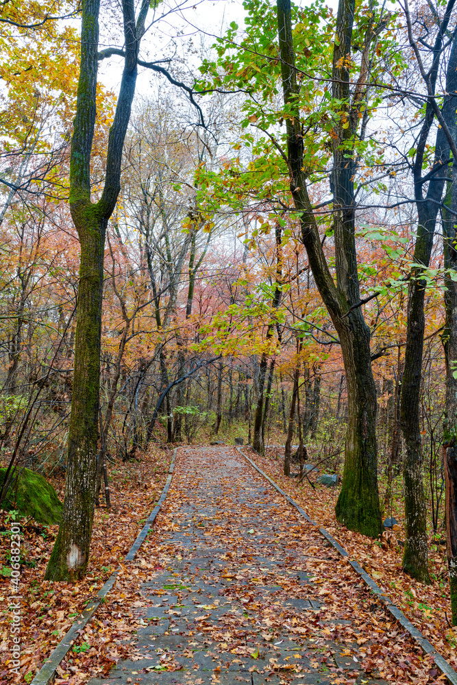 The beautiful autumn landcsape of Jinlong Mountain of Harbin, China. The beautiful autumn landcsape of Jinlong Mountain of Harbin, China.