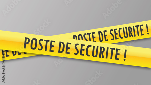 Logo poste de sécurité.