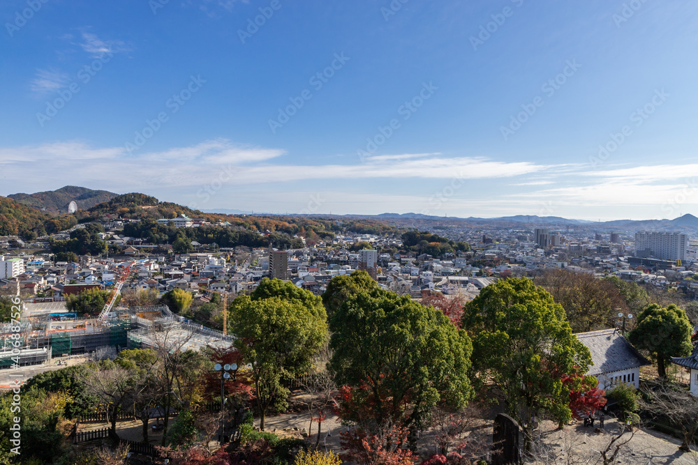 犬山城天守閣からの眺望