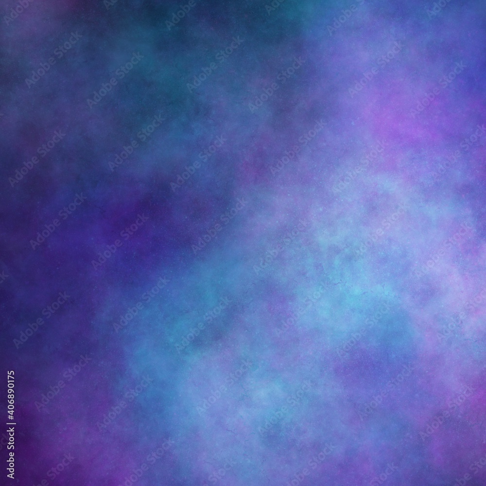 abstract blue and purple nebula watercolor background illustration abstract blue and purple nebula watercolor background illustration