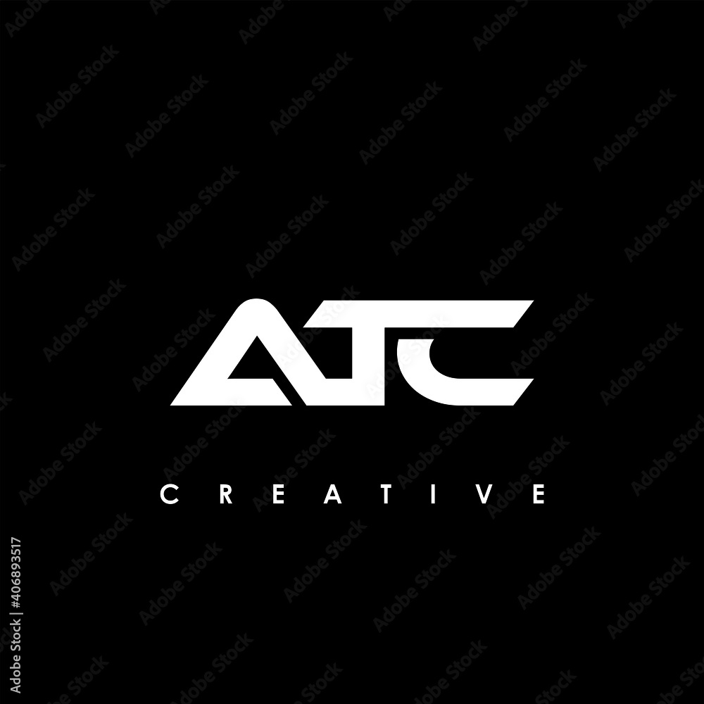 ATC Letter Initial Logo Design Template Vector Illustration	

