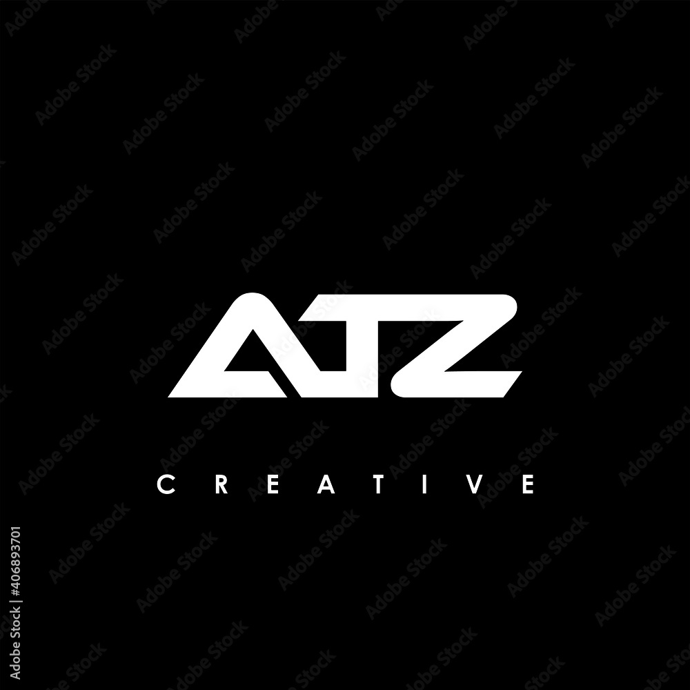 ATZ Letter Initial Logo Design Template Vector Illustration	
