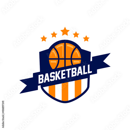Basketball logo template © hilda