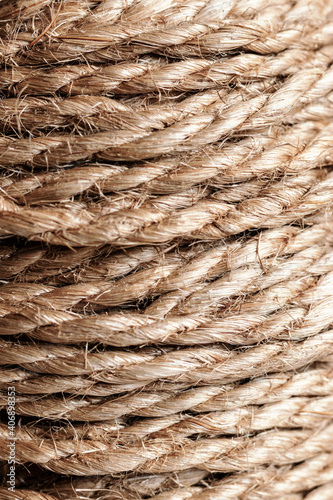 Braided sisal yarn texture