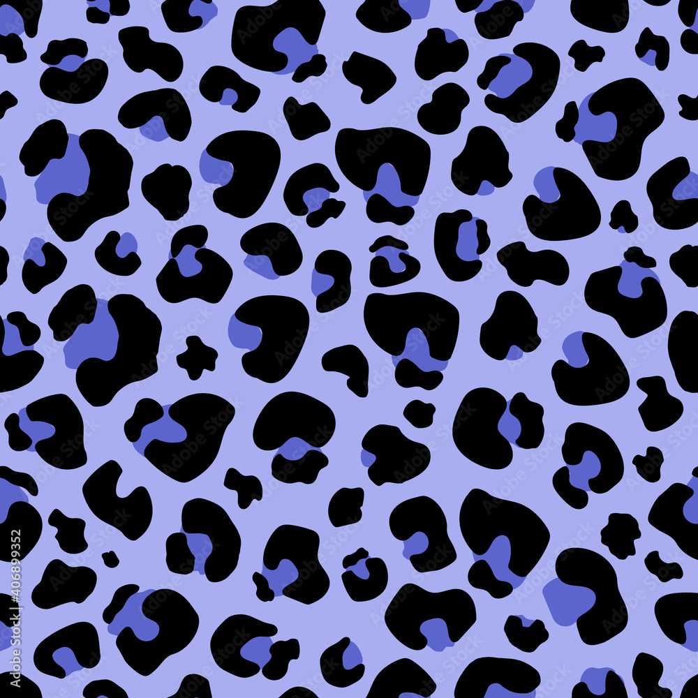 Fototapeta premium Seamless pattern Leopard print . Leopard background vector illustration