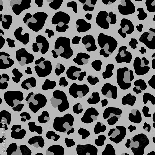 Seamless pattern Leopard print . Leopard background vector illustration