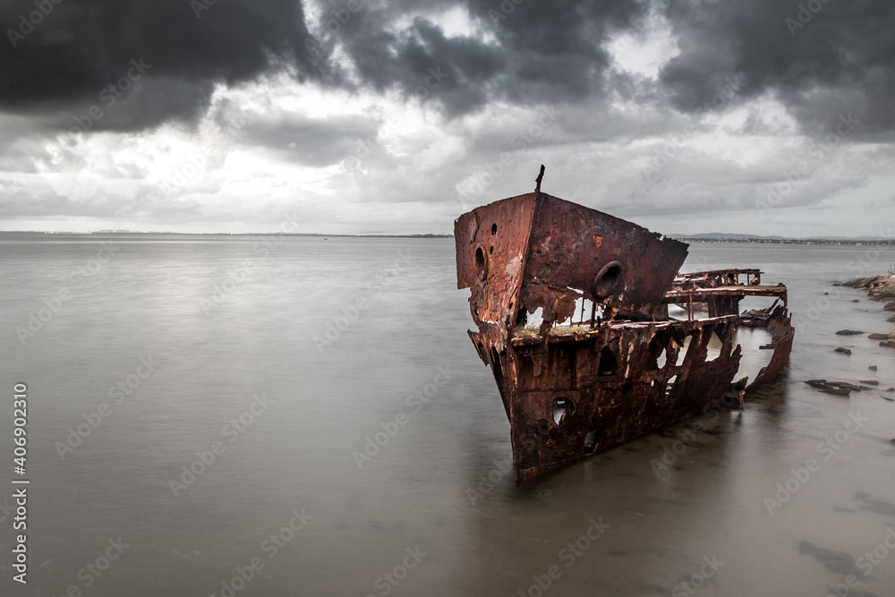 The HMQS Gayundah ship wreck 