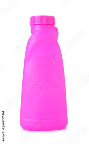 Bright pink plastic cleanin...