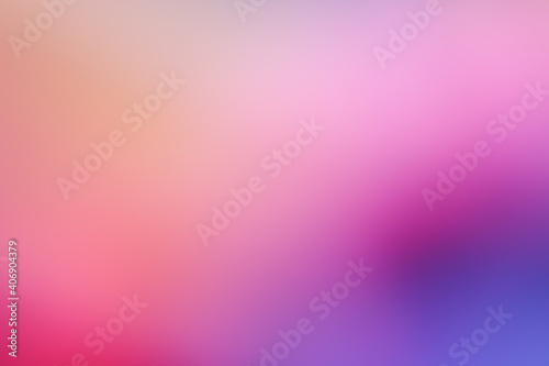 Pastel tone purple pink blue gradient defocused abstract photo smooth lines pantone color background © Nattapol_Sritongcom