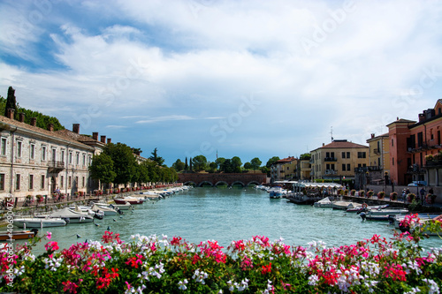 Hafen, Peschiera del Garda, Venetien, Italien