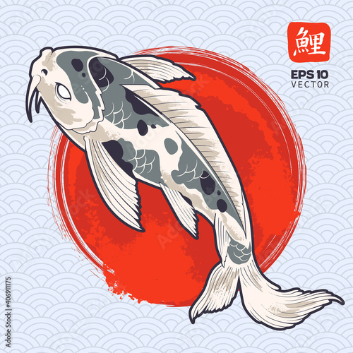 Koi Fish Vector Art