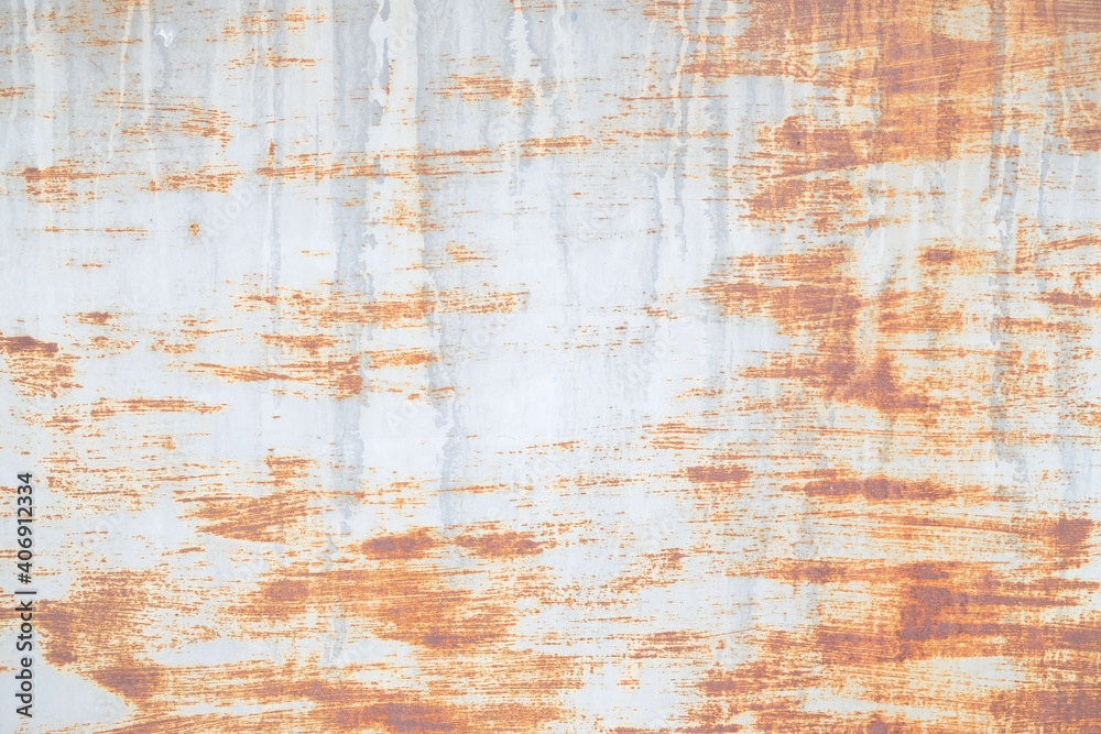 Fototapeta premium Abstract old metal texture. Rusty paint background.