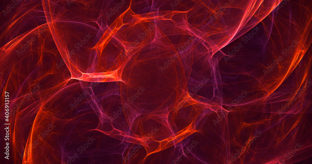 3D rendering abstract colorful fractal light background 3D rendering abstract colorful fractal light background