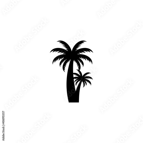 coconut tree icon vector sign symbol