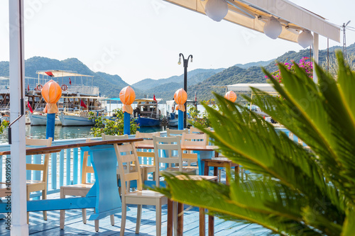 Restaurant on Turkey coast