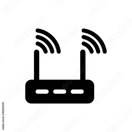 Router signals icon