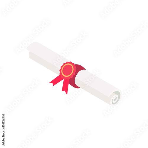 Folded Diploma Icon