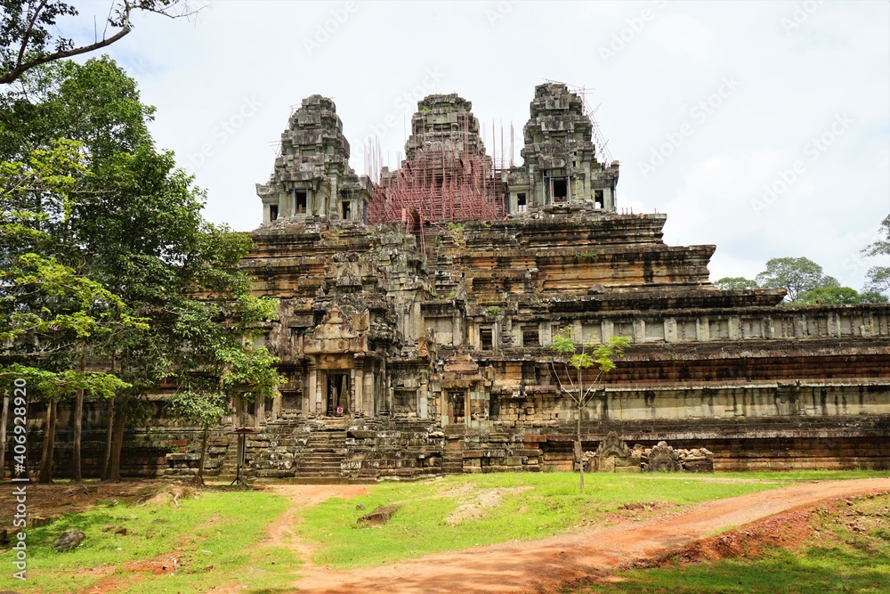Obraz premium Ta Keo Temple in Angkor Wat, Siem Reap, Cambodia