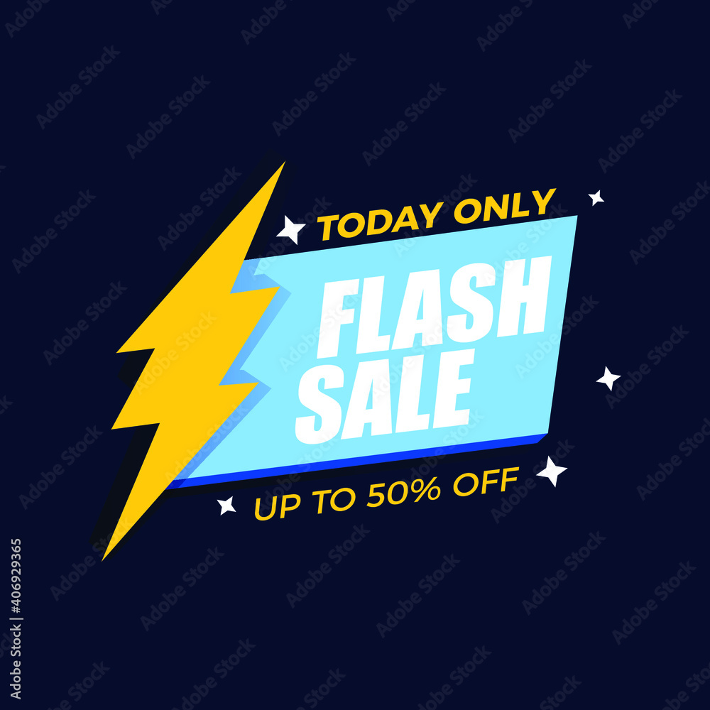 Flash sale banner template design. Eps 10 vector illustration. Flash sale banner template design. Eps 10 vector illustration.