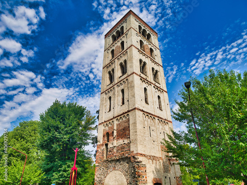 Torre di Santo Stefano, Ivrea, Turin, Piedmont, Italy photo