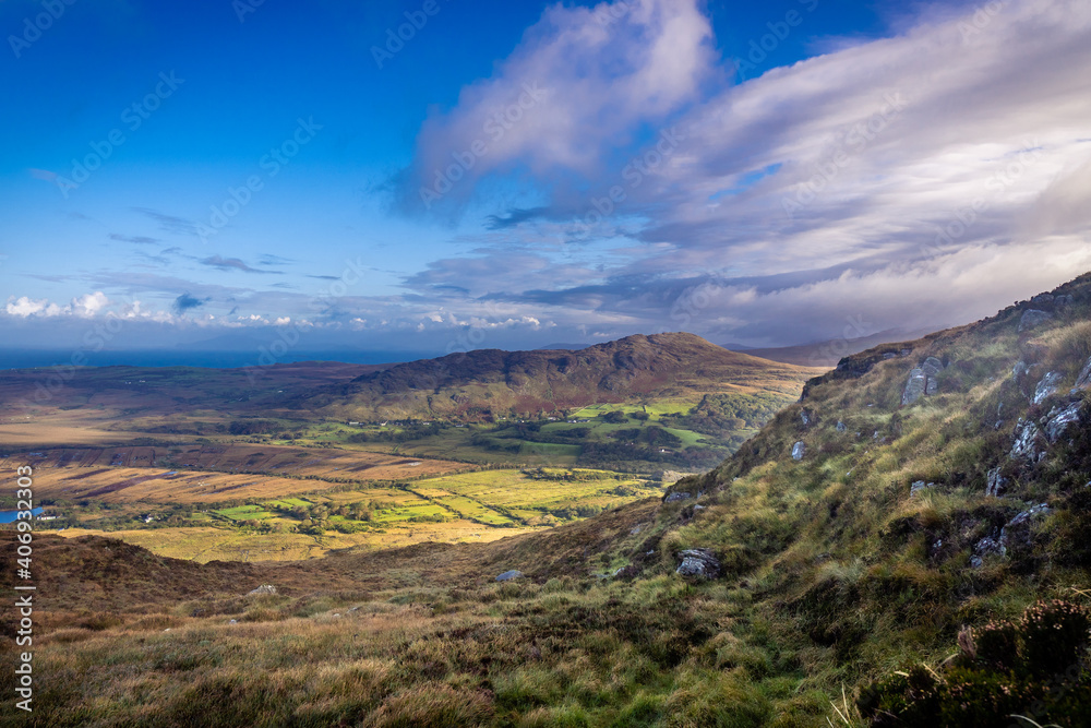 Connemara Mountains Landscape