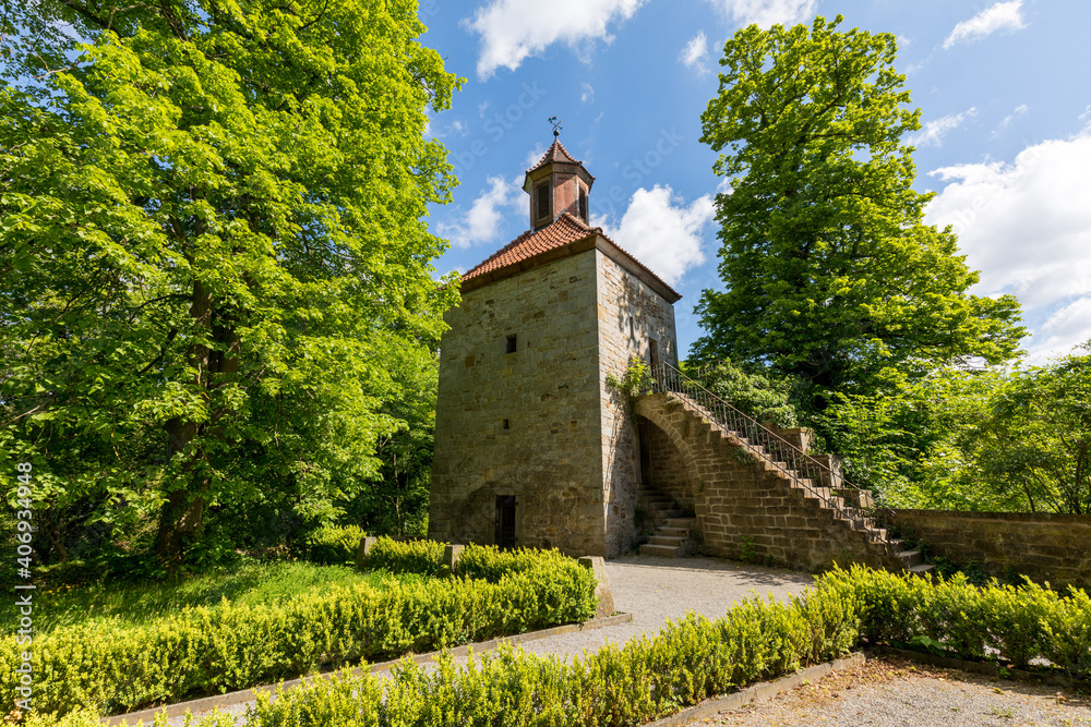 Schaumburg (Burg), Rinteln, Landkreis Schaumburg, Niedersachsen, Deutschland