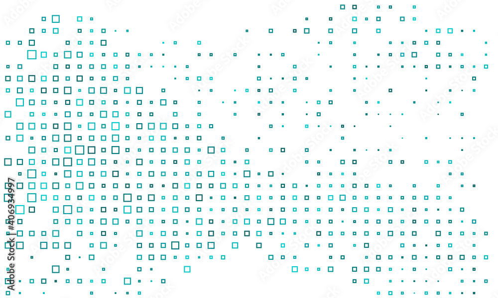 Light blue vector layout with squares. Pattern can be used for any projects.