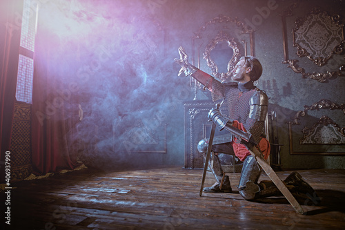 Quadro em tela enlightenment of a knight