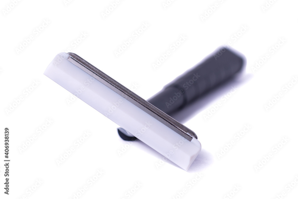 Shaving razor isolated on a white background Shaving razor isolated on a white background