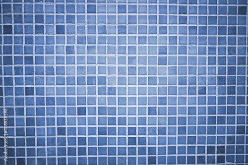 blue ceramic tiles wall