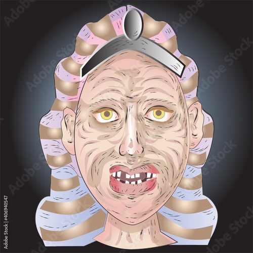 Servant of Evil King Character Illustration