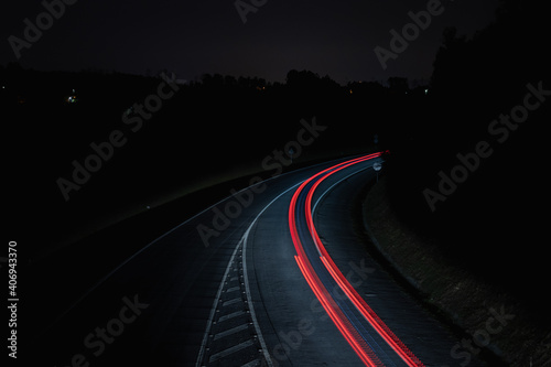 highway at night