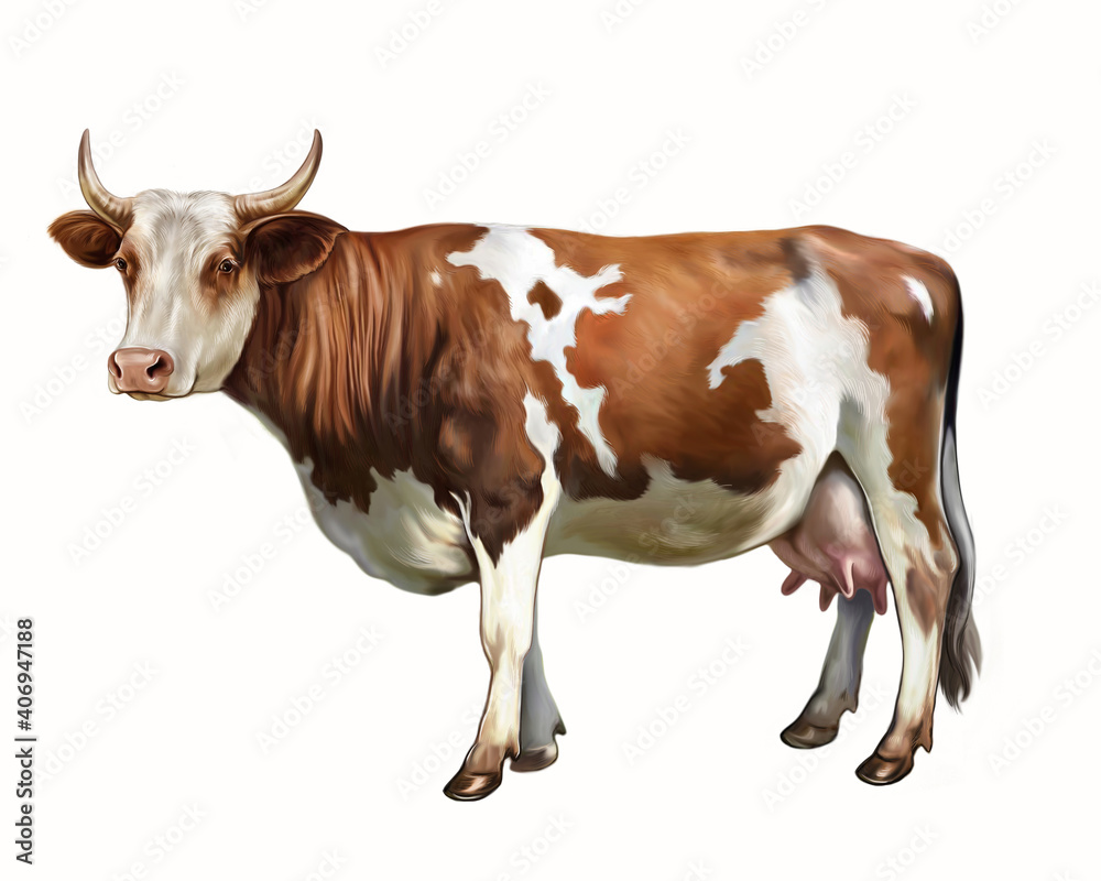 The cow (Bos taurus)