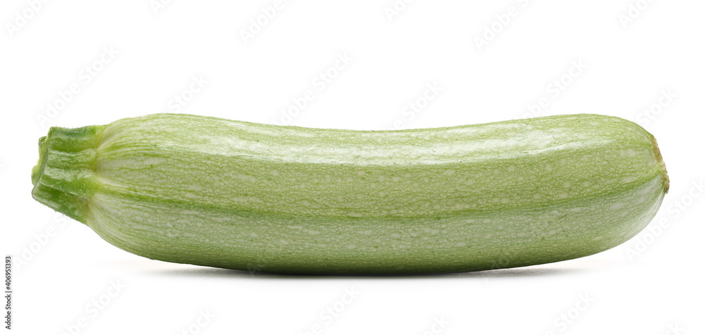 Whole zucchini isolated on white background Whole zucchini isolated on white background