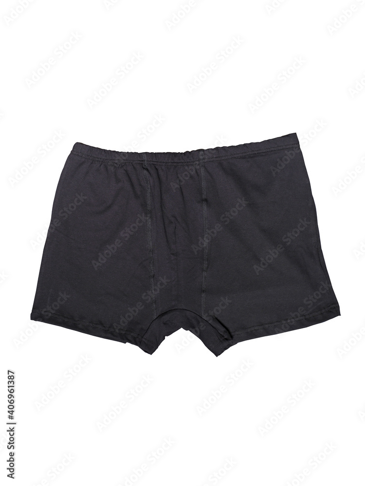 Child's underwear. Men's briefs on a white background Child's underwear. Men's briefs on a white background