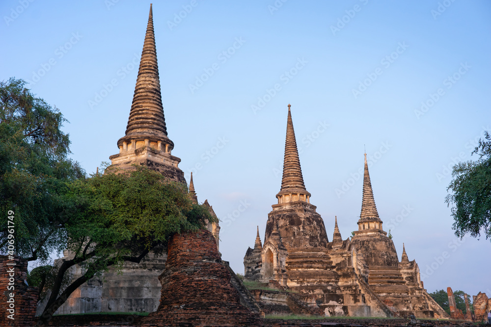 Wat Phra Si Sanphet one best travel in ayutthaya, That is world heritage