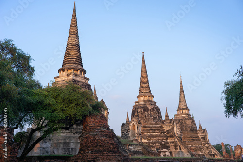 Wat Phra Si Sanphet one best travel in ayutthaya  That is world heritage