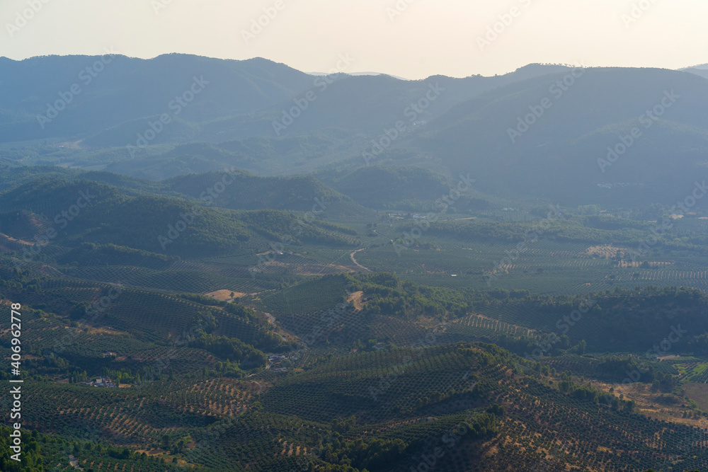 Obraz premium Mountains landscape in the natural park of 