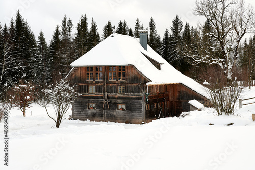 Historical wooden farm house  in Black Forest © Uwe Michael Neumann
