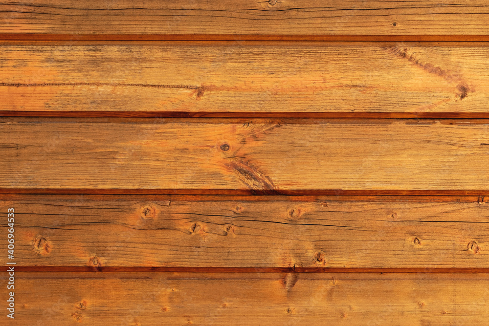 Fototapeta premium The background of the wooden boards with the copy space.